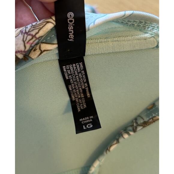 Hot Topic Peter Pan Mermaid Swimsuit Women’s L Retro Rockabilly Disney One Piece - Picture 6 of 16